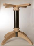 Pieds de table central Pied de table central bois m&eacute;tal - Pied central 114 N3