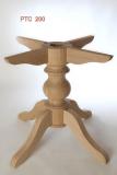 Pieds de table central Pied de table central noyer - Pied de table central PTC200 noyer
